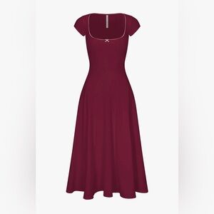 Rat Boi Dream Dress in Bordeaux XS